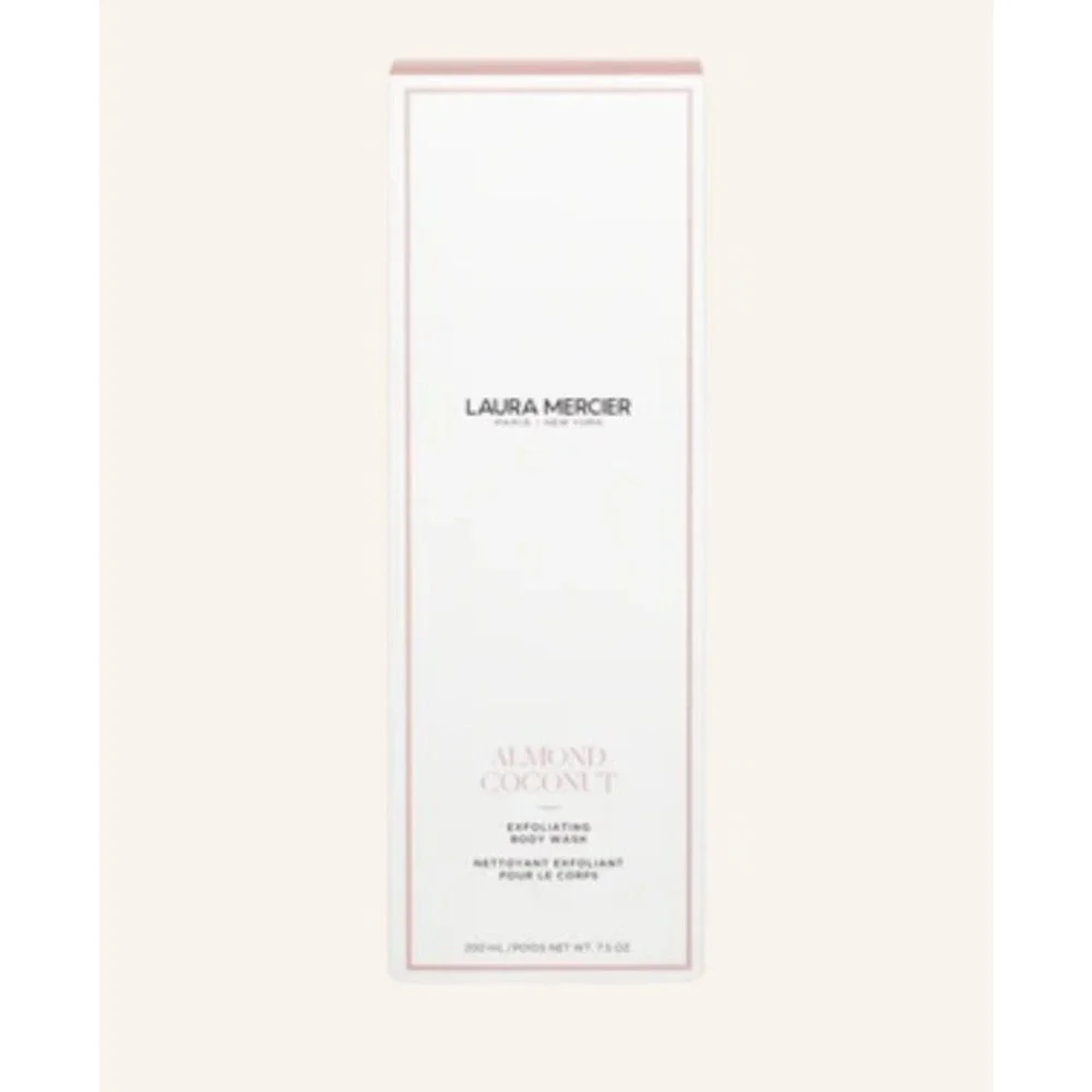 Laura Mercier Almond Coconut Exfoliating Body Wash 7.5 oz NIB
